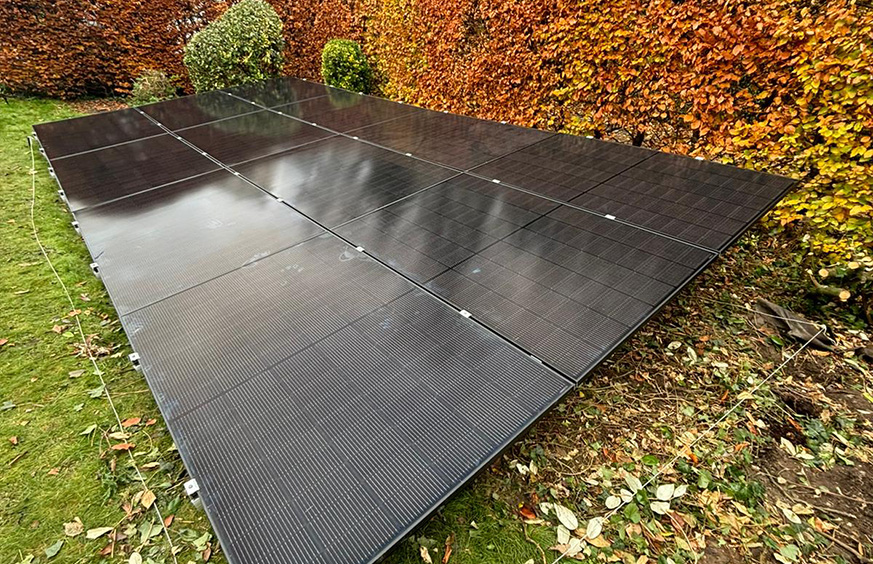 ground mounted solar panels installation uk